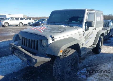 2013 Jeep Wrangler Sport z USA, uszkodzony, nr VIN 1C4AJWAG9DL535476